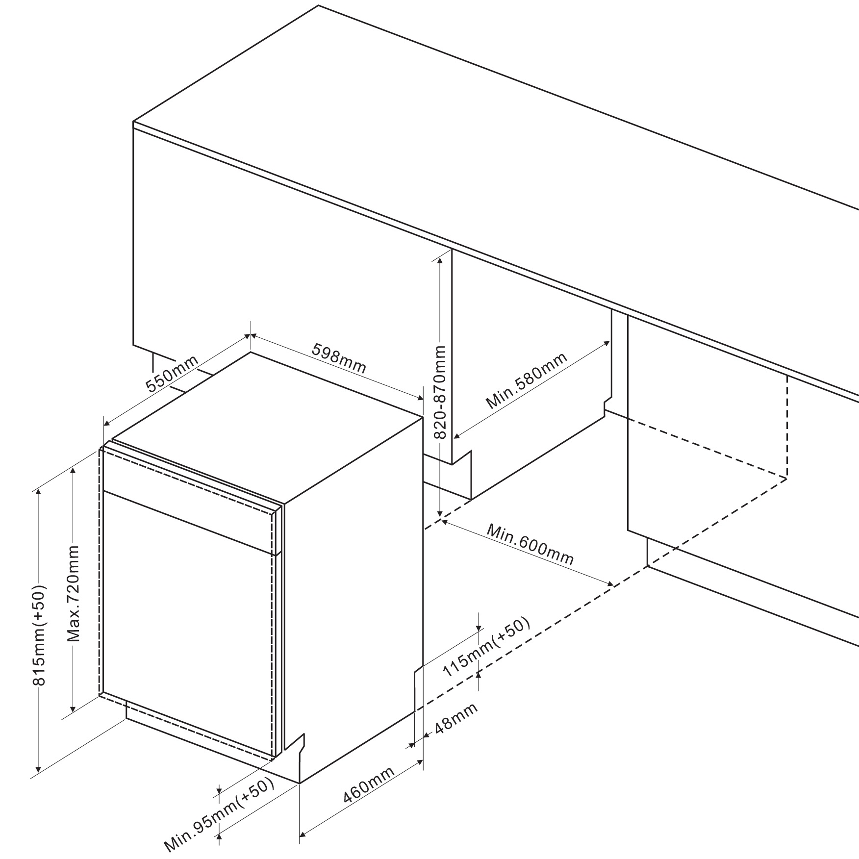 Посудомийна машина De Dietrich DV132J - изображение 3
